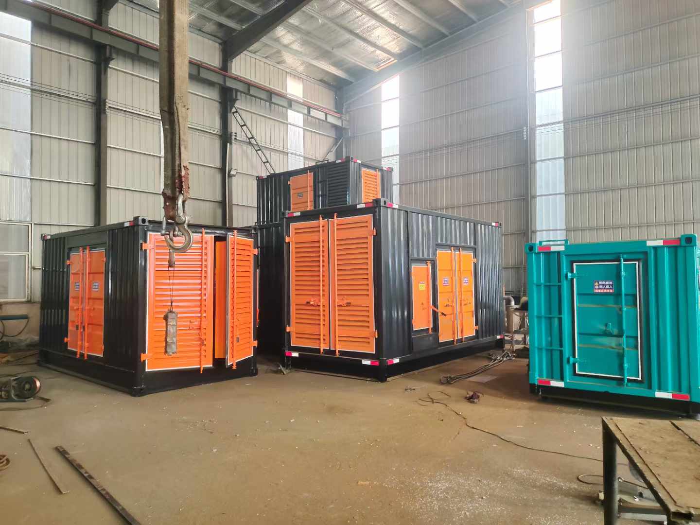 大洼500kw柴油发电机组可以带动多少功率设备？